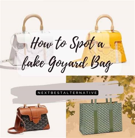 sac goyard comment reconnaitre un faux d'un vrai